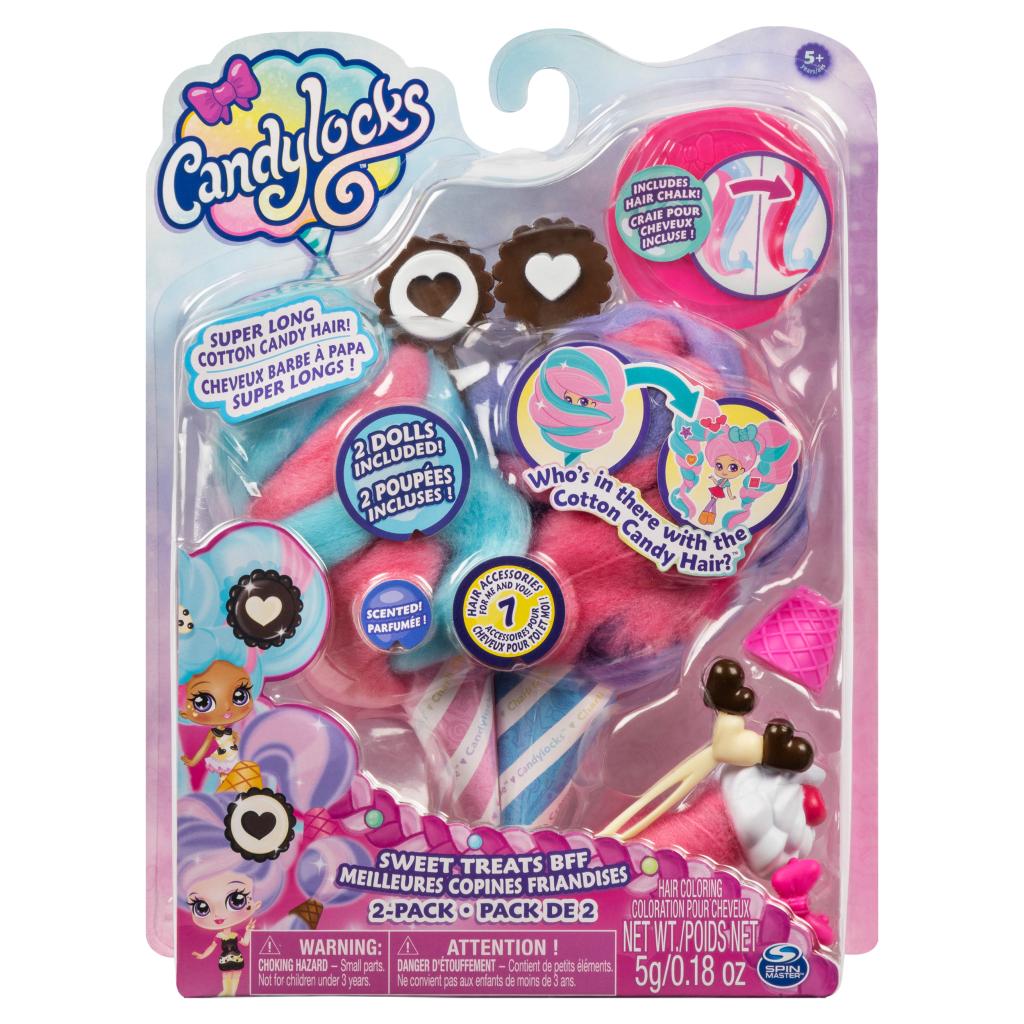 Spin Master - Candylocks Candylocks, BFF 2 Pack, Cora Crème And Charli