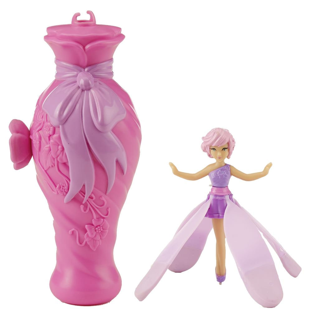 pull string flying fairy toy