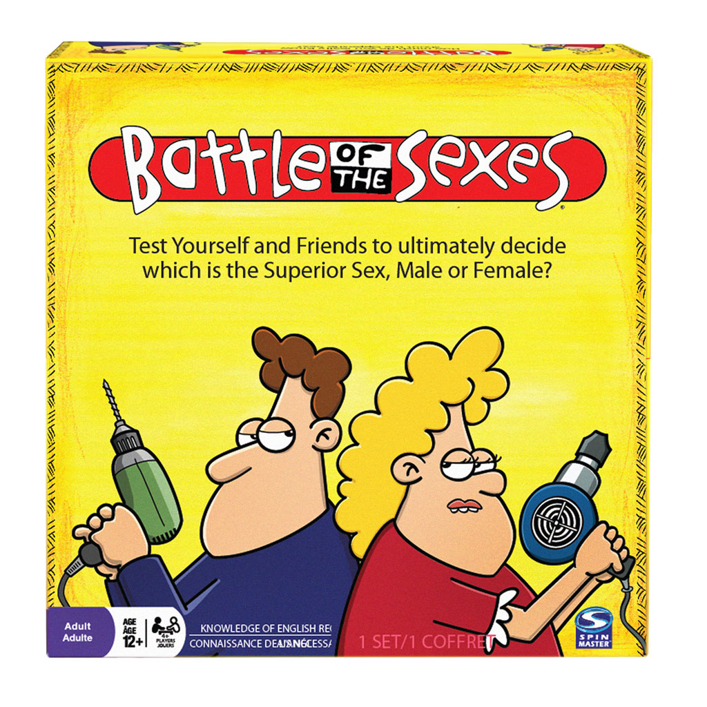 Spin Master Spin Master Games Battle Of The Sexes Classic Board Game 