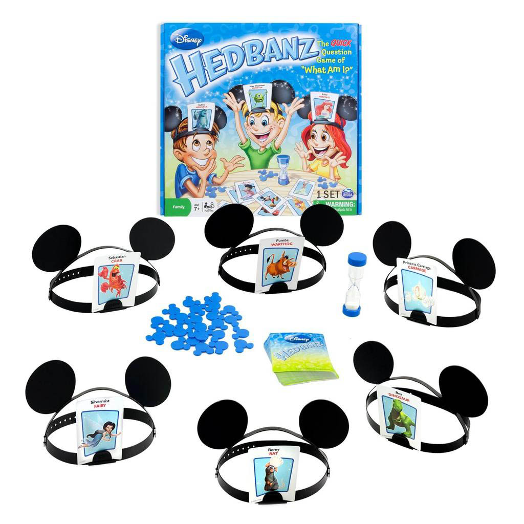 Spin Master Games Headbanz Headrush – Gioco Da Tavolo Per Famiglie Con Fasce E Carte – Indovina Chi Sei – Età 7+