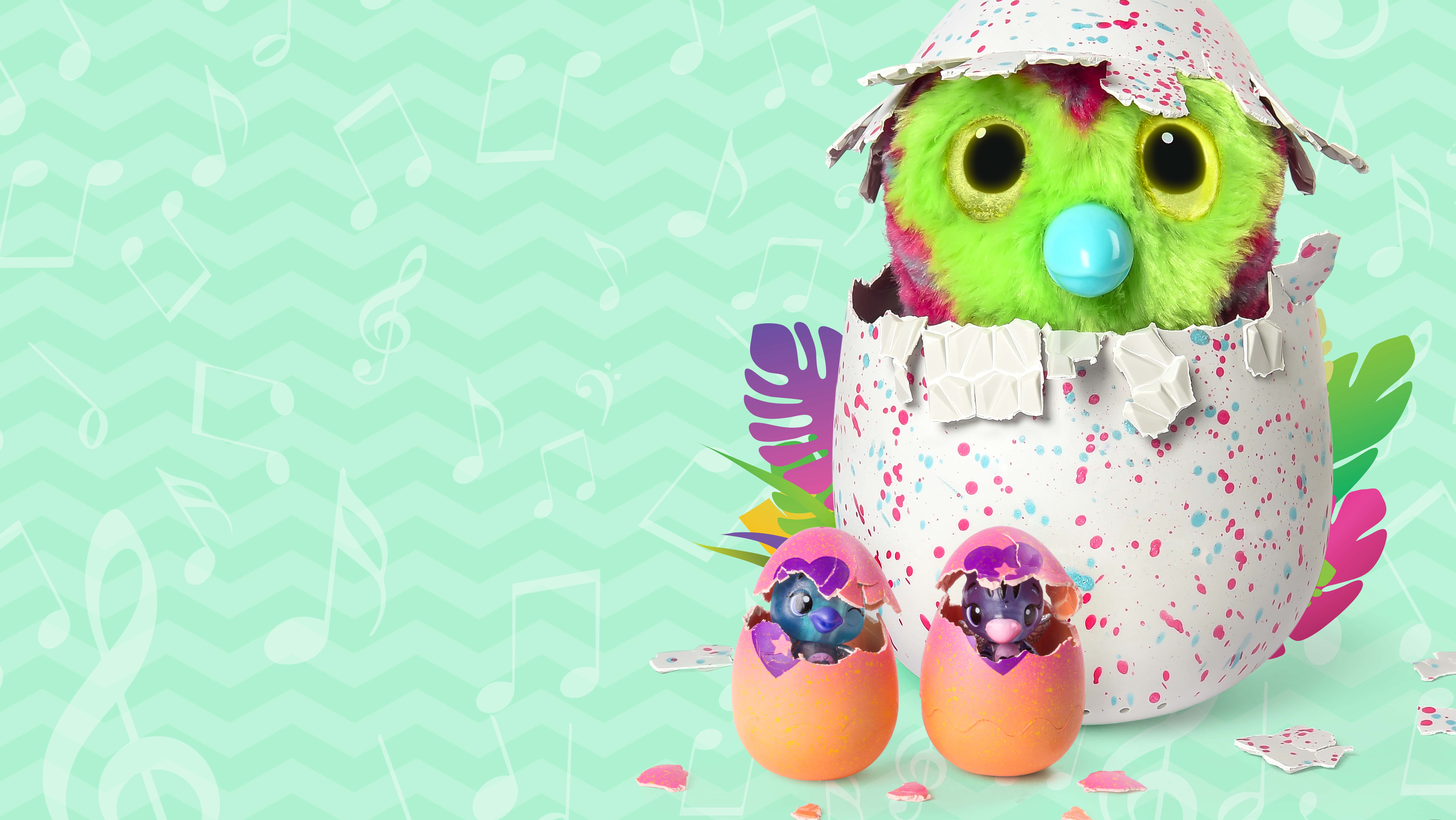 hatchimals fabula forest with 2 colleggtibles