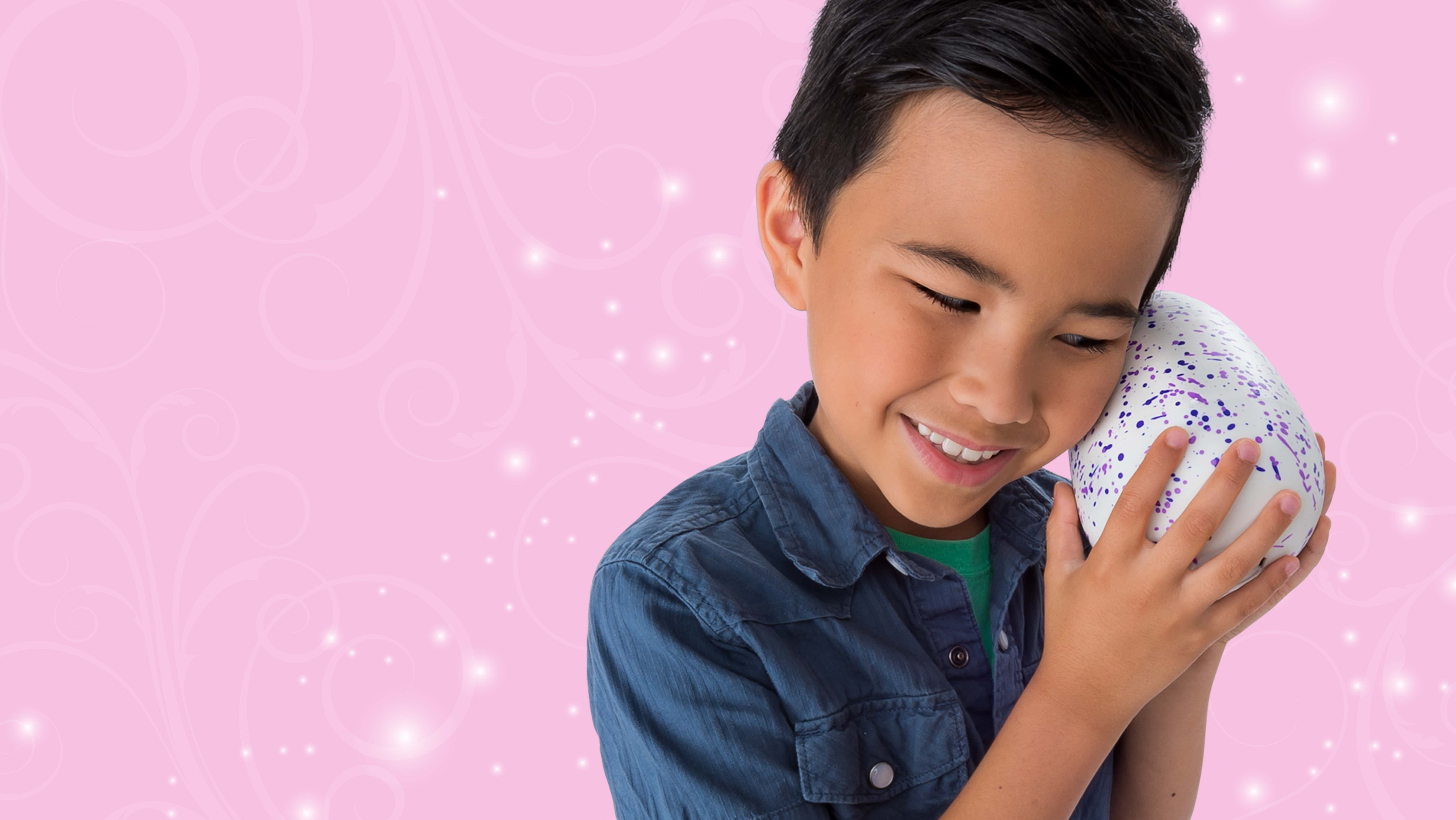 hatchimals draggle brillo mágico