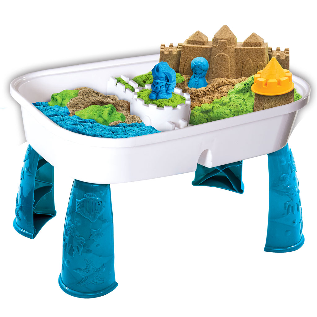 kinetic sand sandcastle table set