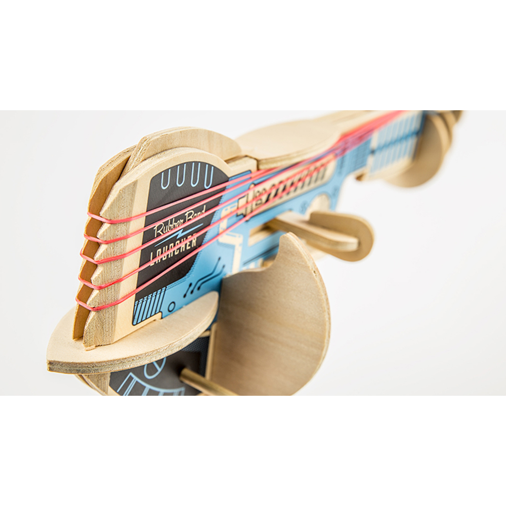 Spin Master Marbles D.I.Wise Rubber Band Launcher