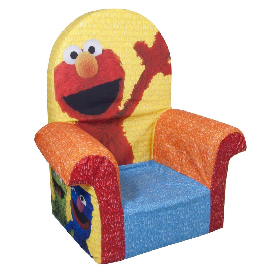 Spin Master Marshmallow Furniture High Back Chair Elmo