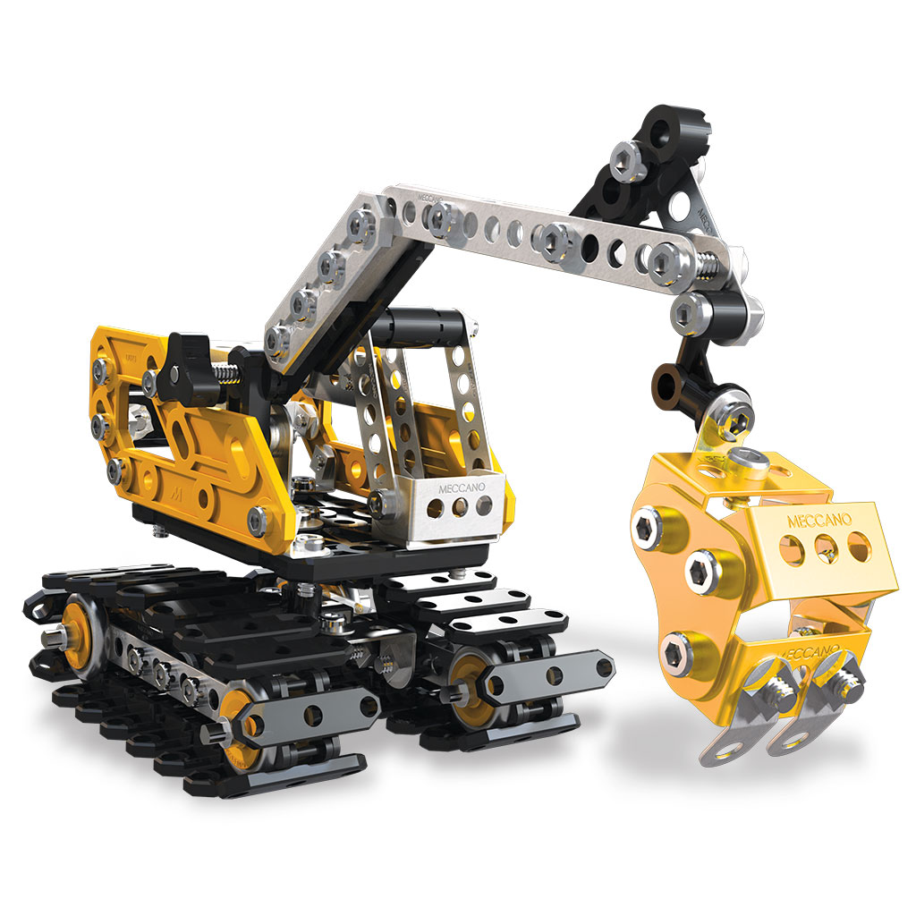 meccano excavator digger