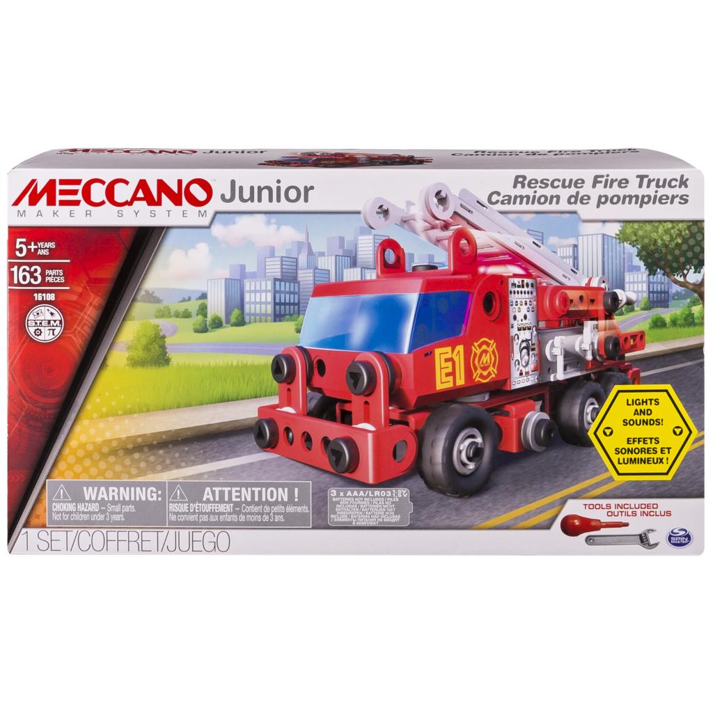 Spin Master - Meccano Meccano Junior Rescue Fire Truck