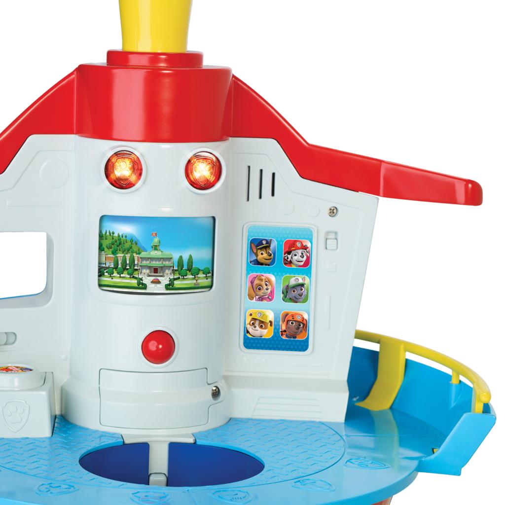 paw patrol light and sound lookout tower