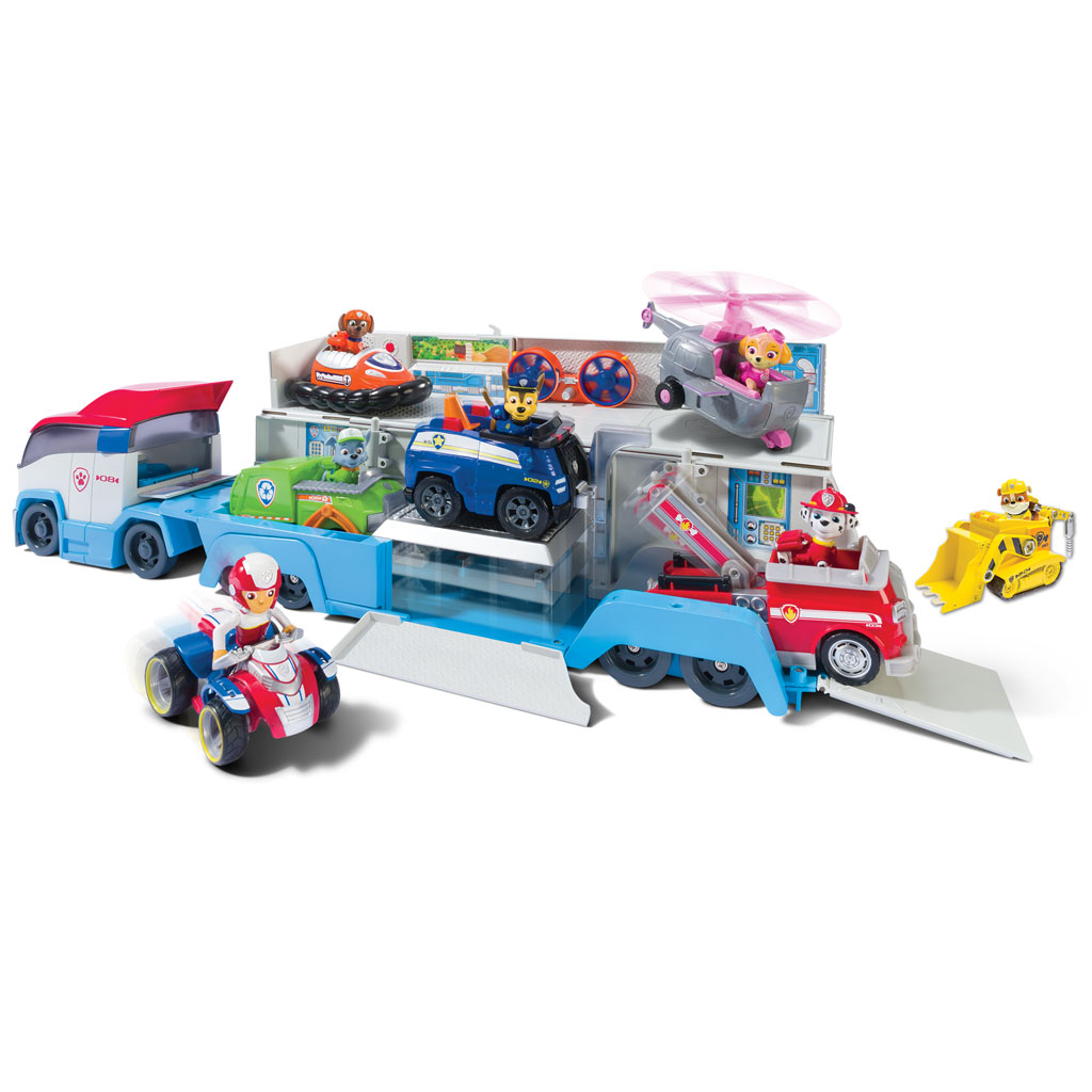 paw patrol spin master truck