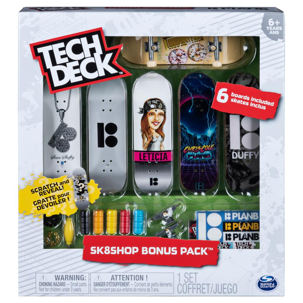 Spin Master Tech Deck Bonus Pack (Styles Vary)
